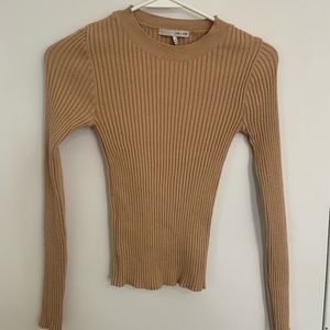 Oak & Fort Neutral-peachy ultra soft sweater.